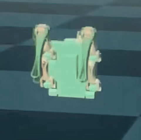 Kangaroobot backflipping